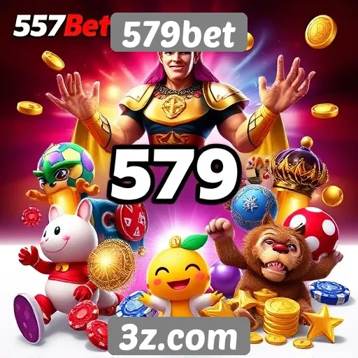 Variedade de jogos oferecidos pelo 579bet